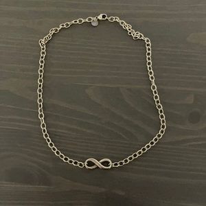Authentic Tiffany and Co. Infinity Necklace